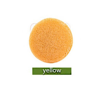 Round Konjac Facial Cleansing Sponge