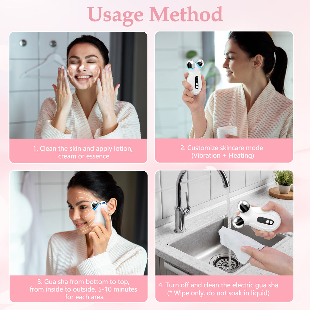 Anti-Aging Ultrasonic Facial Device
