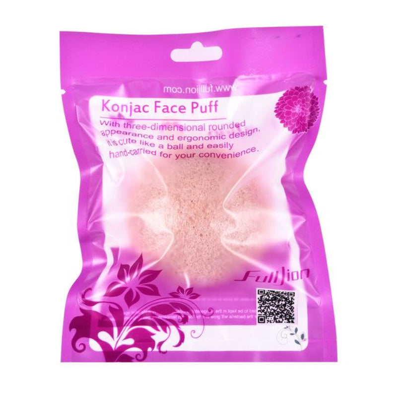 Round Konjac Facial Cleansing Sponge