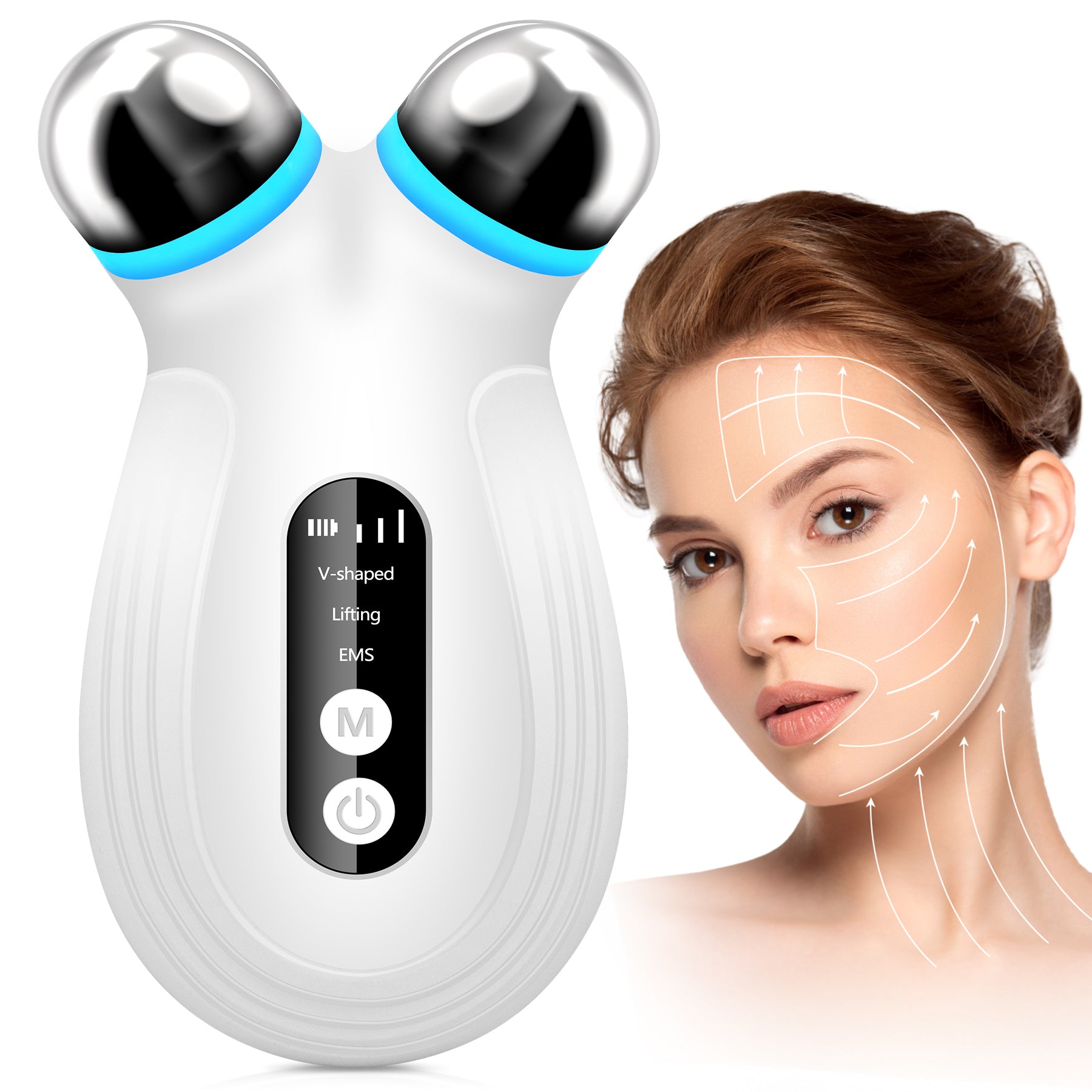 Anti-Aging Ultrasonic Facial Device