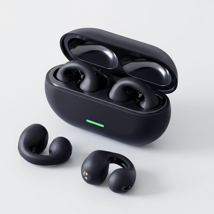 Open Ear Bone Conduction Bluetooth Earbuds