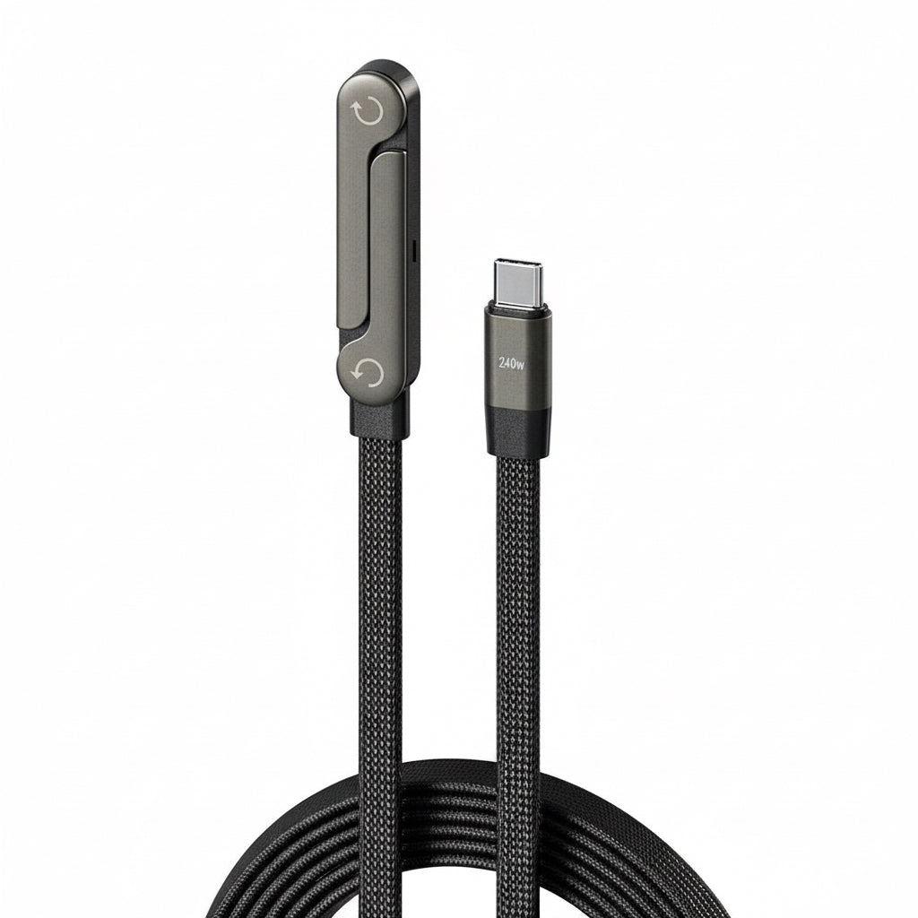 240W Fast Charging USB-C Braided Cable