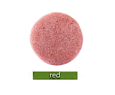 Round Konjac Facial Cleansing Sponge
