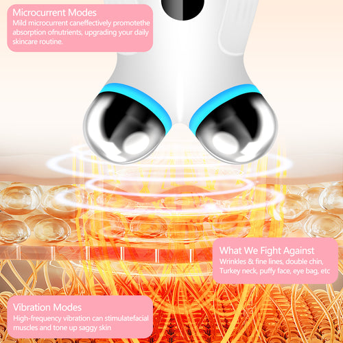 Anti-Aging Ultrasonic Facial Device