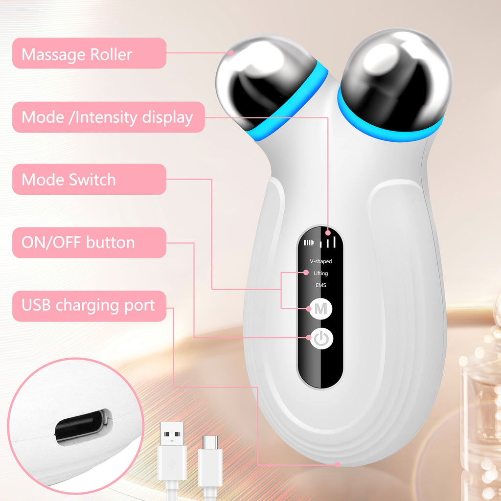 Anti-Aging Ultrasonic Facial Device