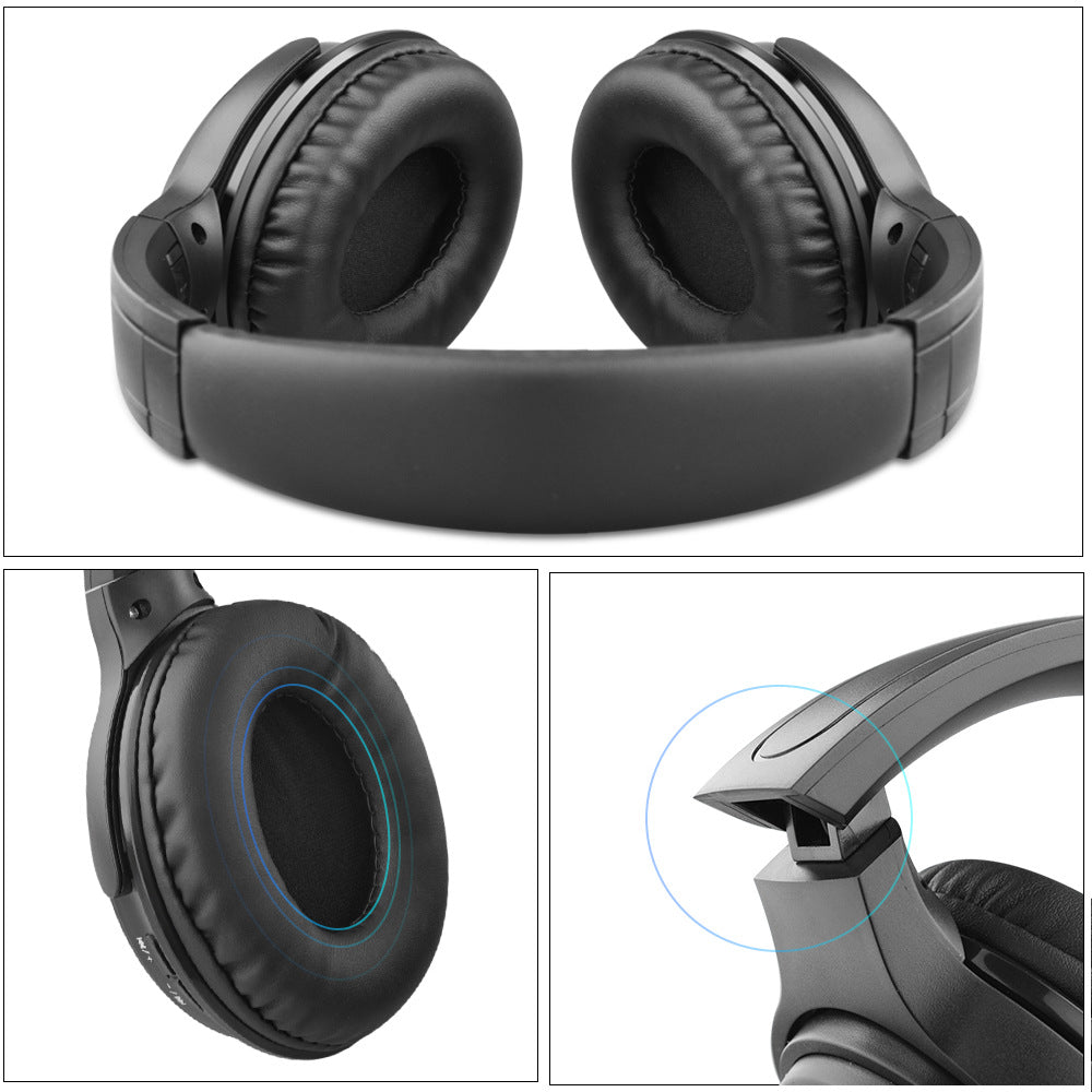 Foldable Noise Cancelling Wireless Headset