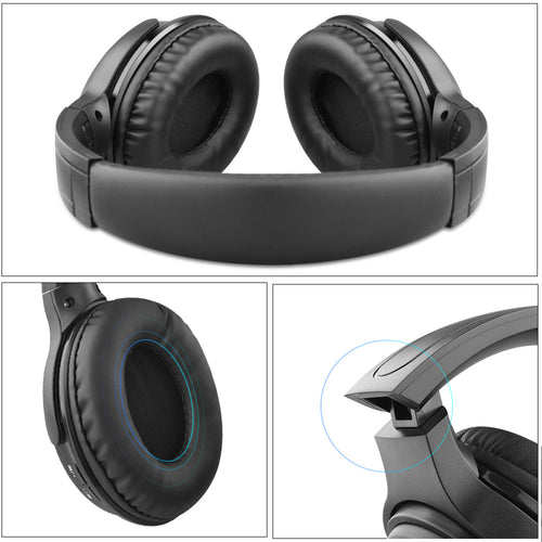 Foldable Noise Cancelling Wireless Headset